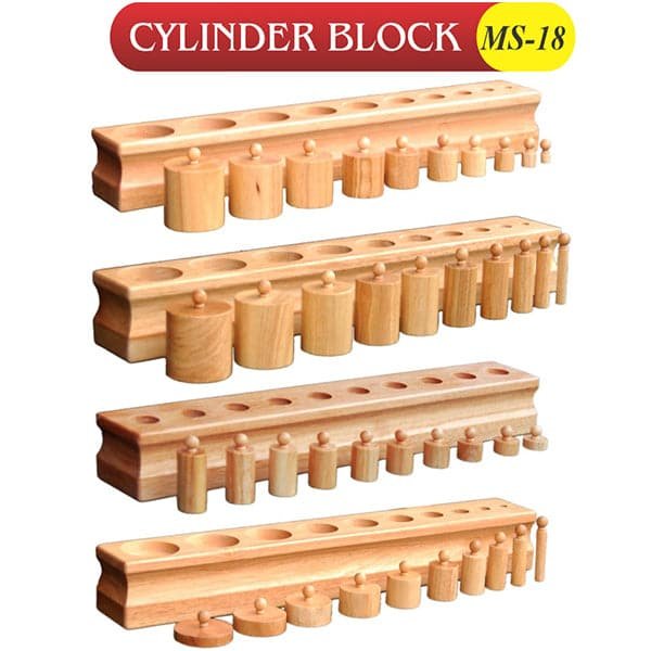 Kids Advance Montessori Cylinder Blocks