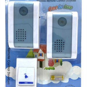 Door Bell Wireless (Single Button) - 8610 - White