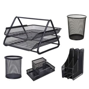 Metal Mesh Office Desk Organizer Deal No.146