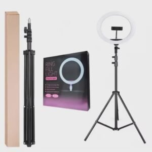 12 Inches LED Ring Light with Stand and Cell Phone Holder
