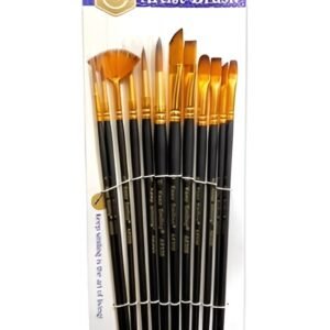 Keep Smiling Artist Paint Mix Brush 12 Pcs Set
