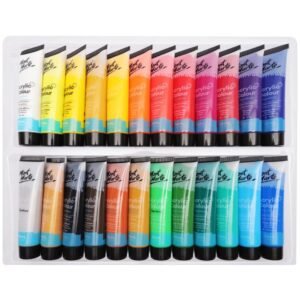 Acrylic Colour Paint Set Signature 24pc x 36ml  Mont Marte Tube