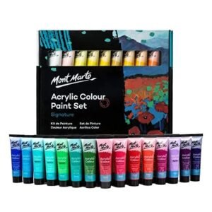 Acrylic Colour Paint Set Signature 36pc x 36ml Tube