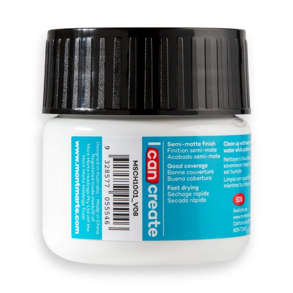 Acrylic Colour Paint Signature 100ml (3.4 US fl.oz) - Titanium White - Image 3