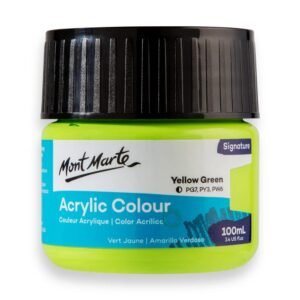 Acrylic Acrylic Colour Paint Signature 100ml (3.4 US fl.oz) - Yellow Green Paint Signature 100ml (3.4 US fl.oz) - Yellow Green